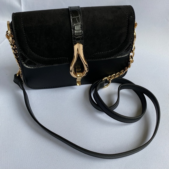 Topshop Handbags - Black Crossbody purse
